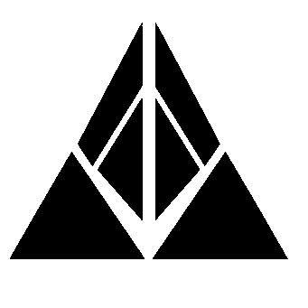 Geometric Triangle Mountain Logo