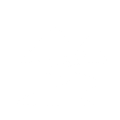 Mountains Winding Path Logo #ffffff