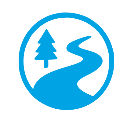 Forest Road Circle Logo #00a3e4