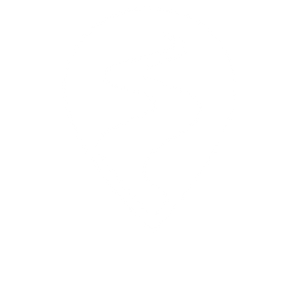 Winding River Map Pin Logo #ffffff