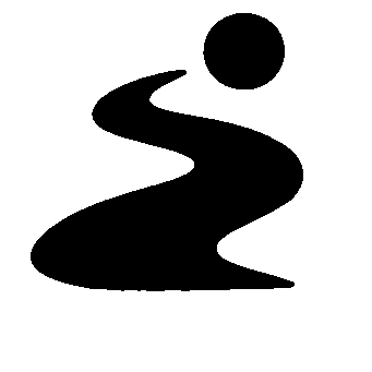 Winding Path Figure Logo