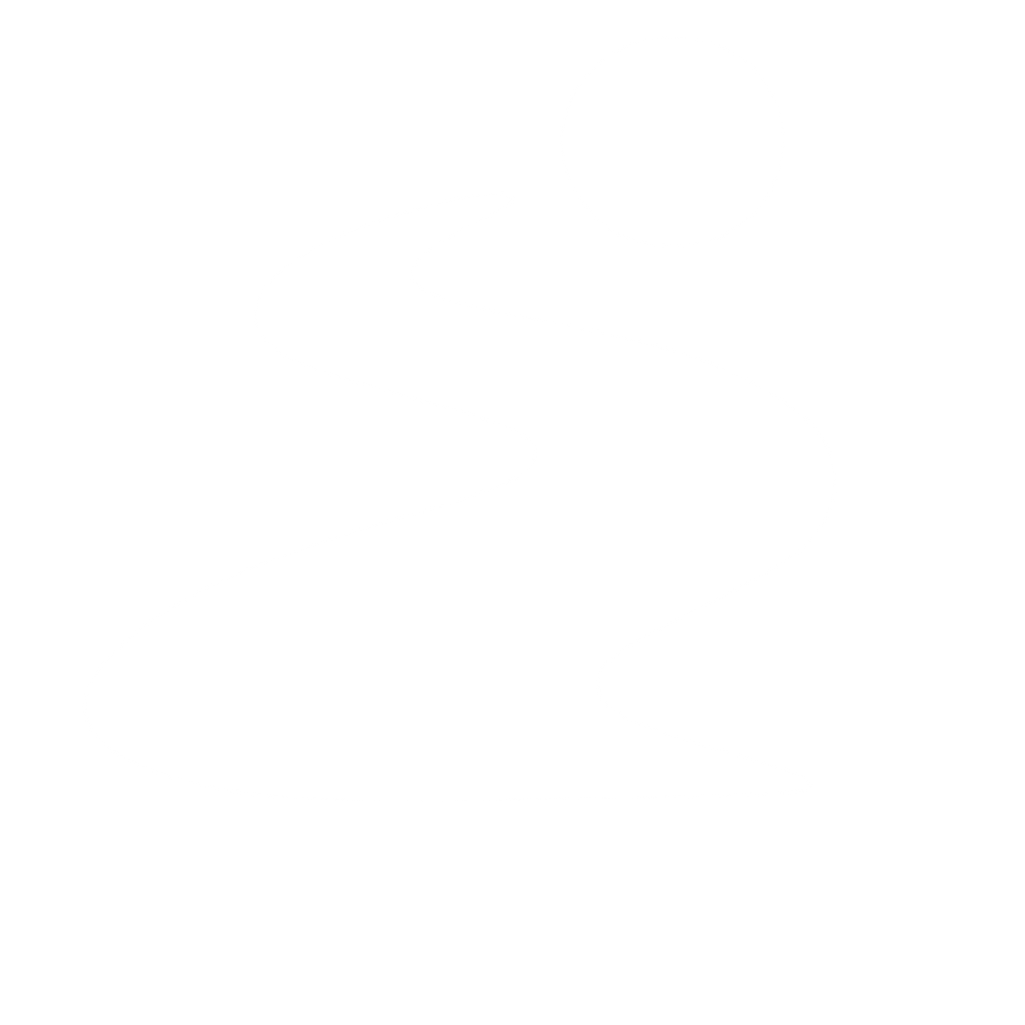 Winding Path Figure Logo #ffffff