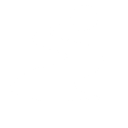 Winding Path Figure Logo #ffffff