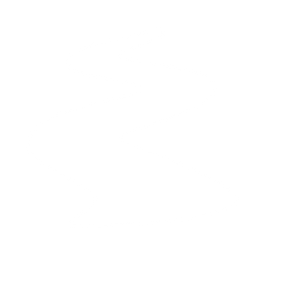 Winding River Path Logo #ffffff