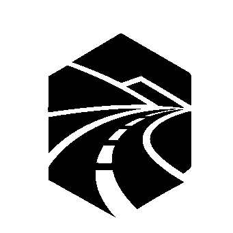 Hexagon Road Perspective Logo
