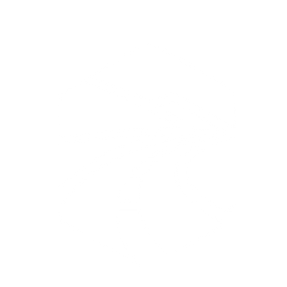 Hexagon Road Perspective Logo #ffffff