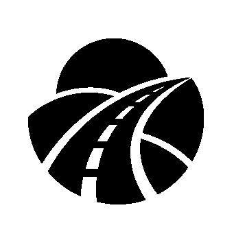 Road Horizon Circle Logo