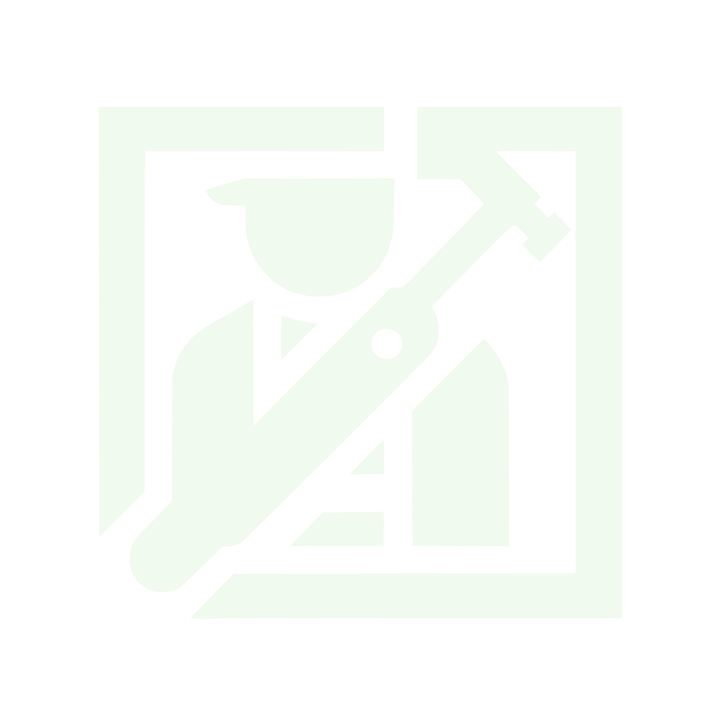 Tool Services Logo #F1FAEE