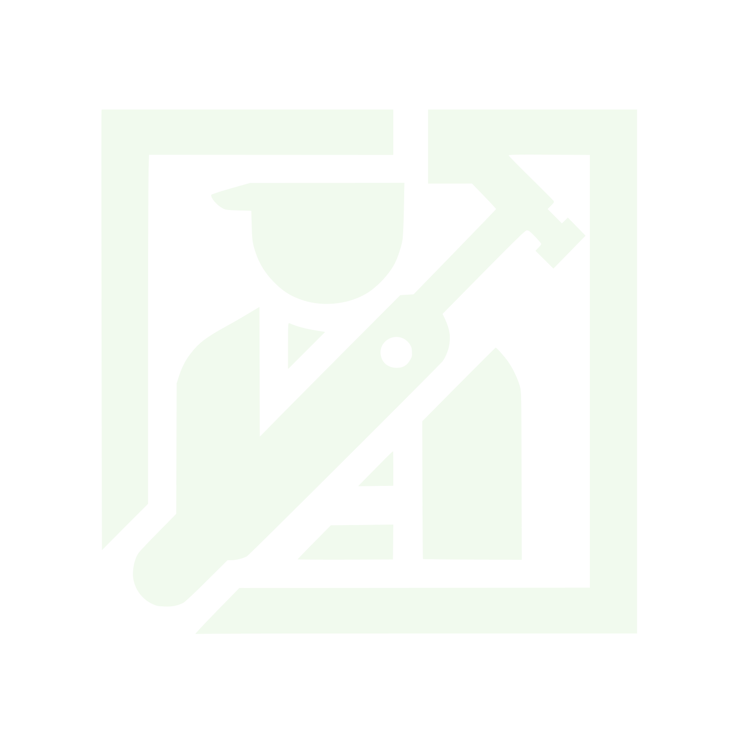 Tool Services Logo #F1FAEE