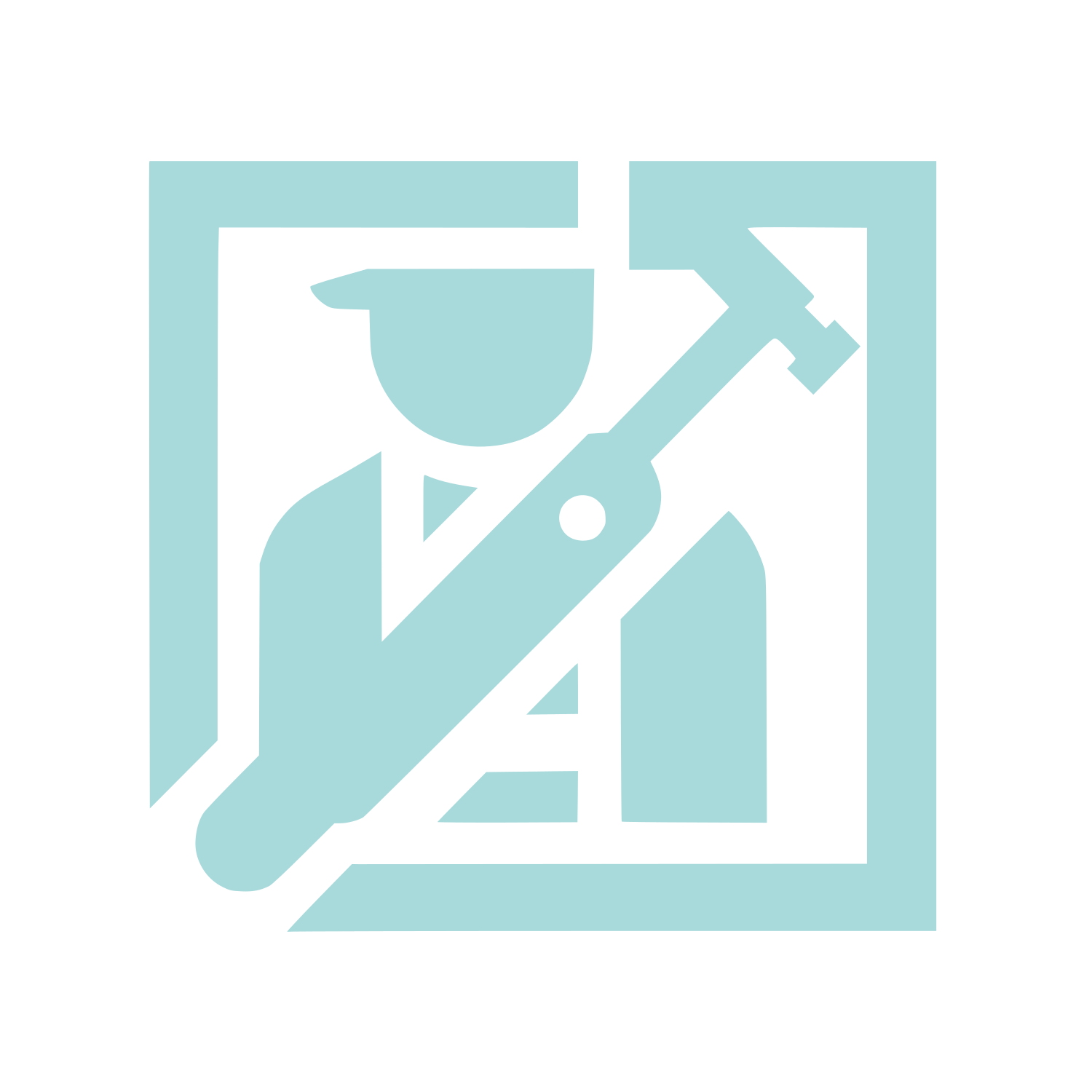 Tool Services Logo #A8DADC