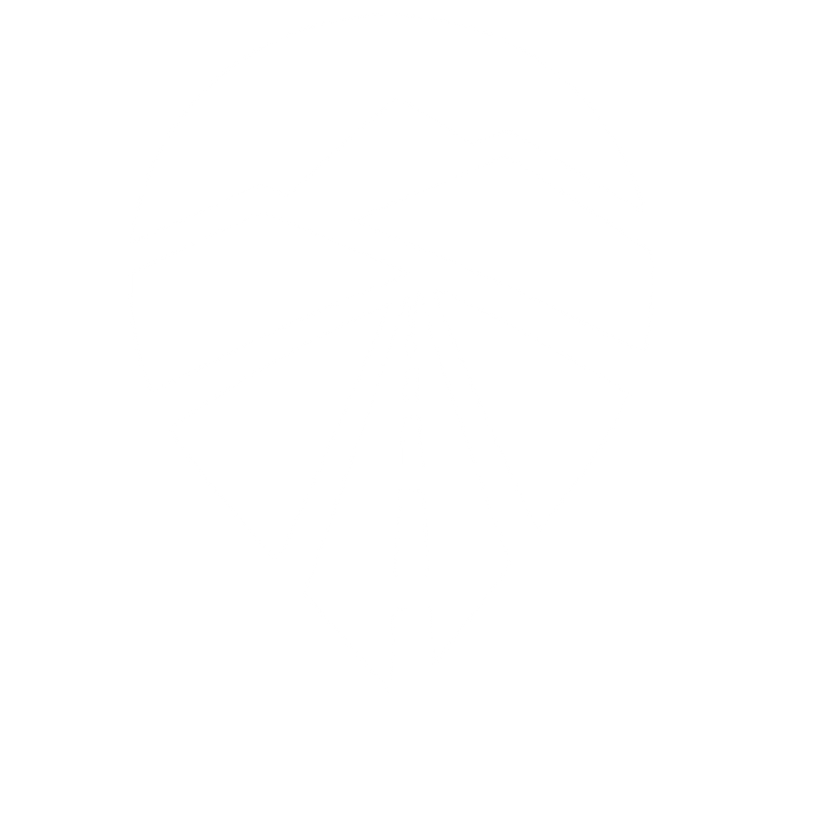 Road Mountain Map Pin Logo #ffffff