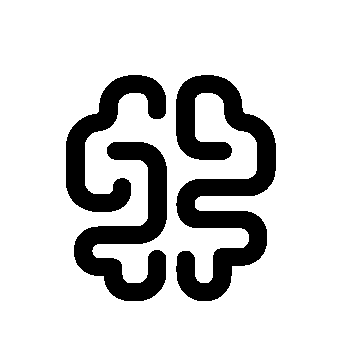 Monoline Brain Logo