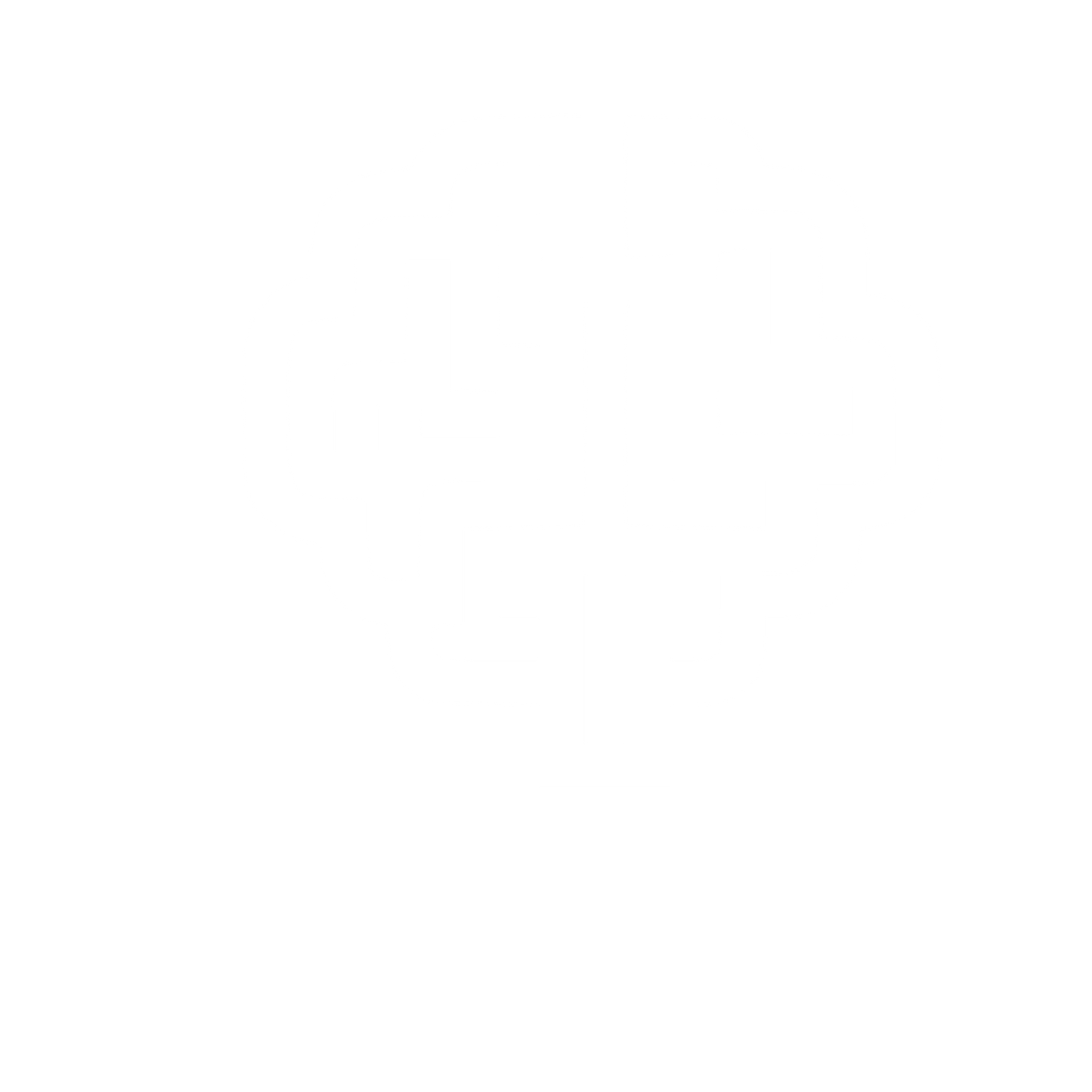 Maze Brain Logo #ffffff