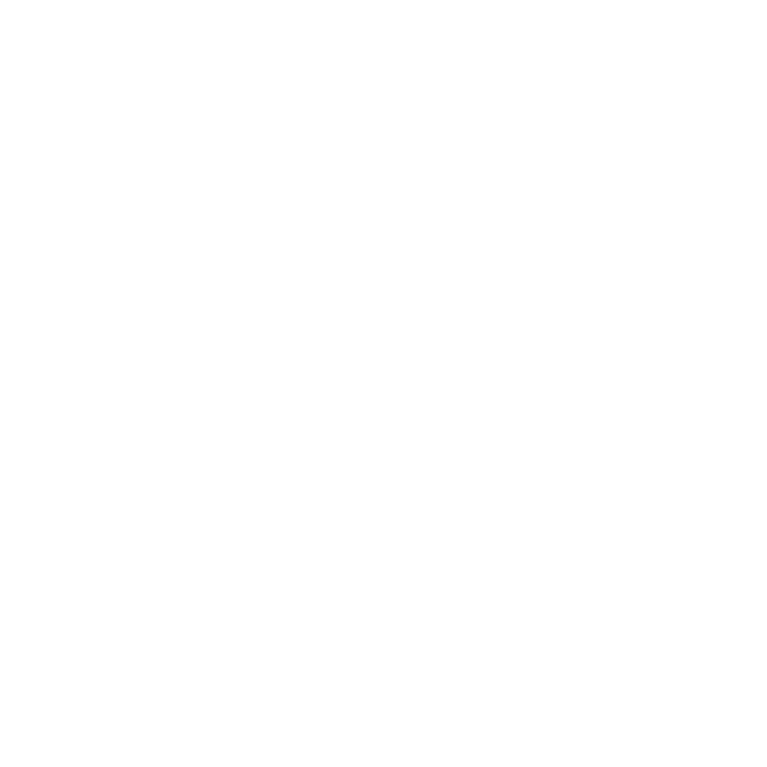 Wavy Brain Tree Logo #ffffff