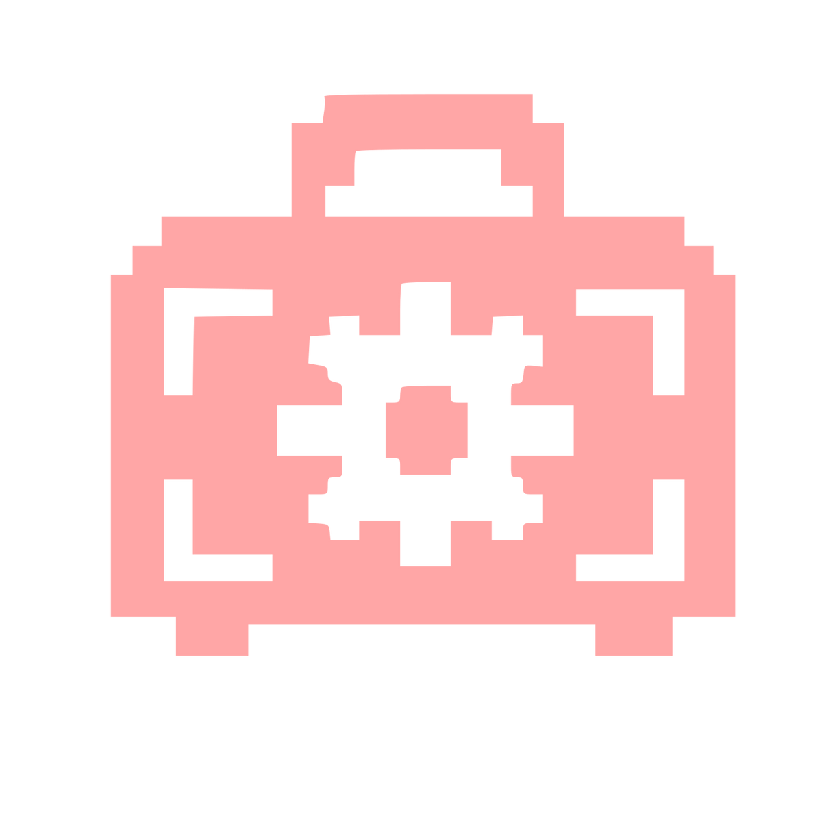 Pixel Toolbox Settings Logo #ffa6a6