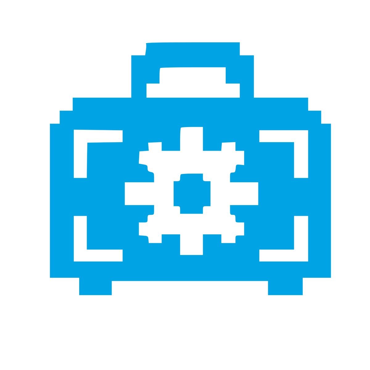 Pixel Toolbox Settings Logo #00a3e4