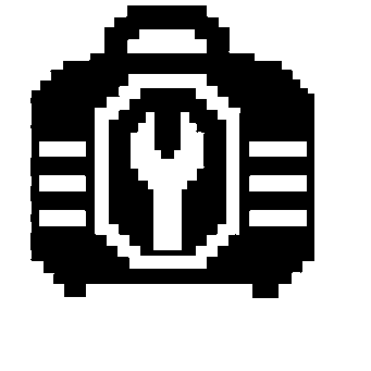 Pixel Toolbox Wrench Logo