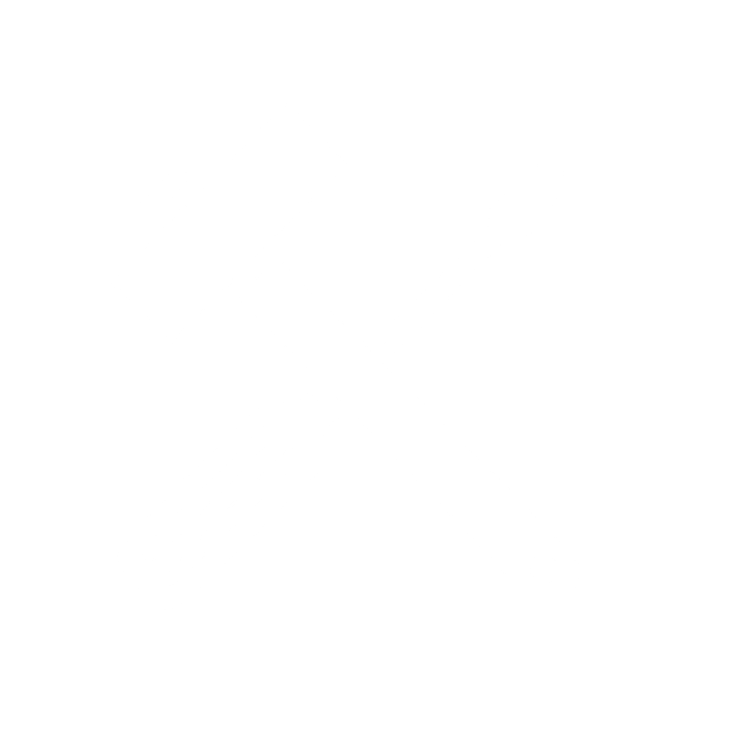 Crossed Hammer Screwdriver Logo #ffffff