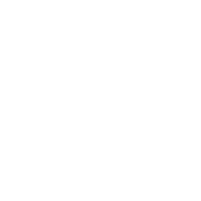 Crossed Hammer Screwdriver Logo #ffffff