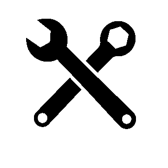Crossed Wrenches Tools Logo