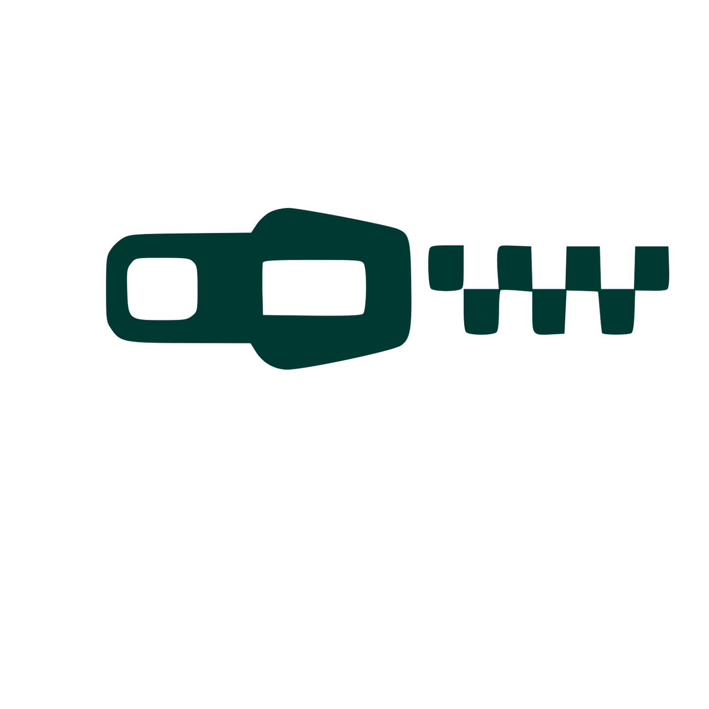 Zipper Pictogram Logo #003932