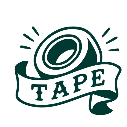 Tattoo Flash Tape Roll Logo #003932