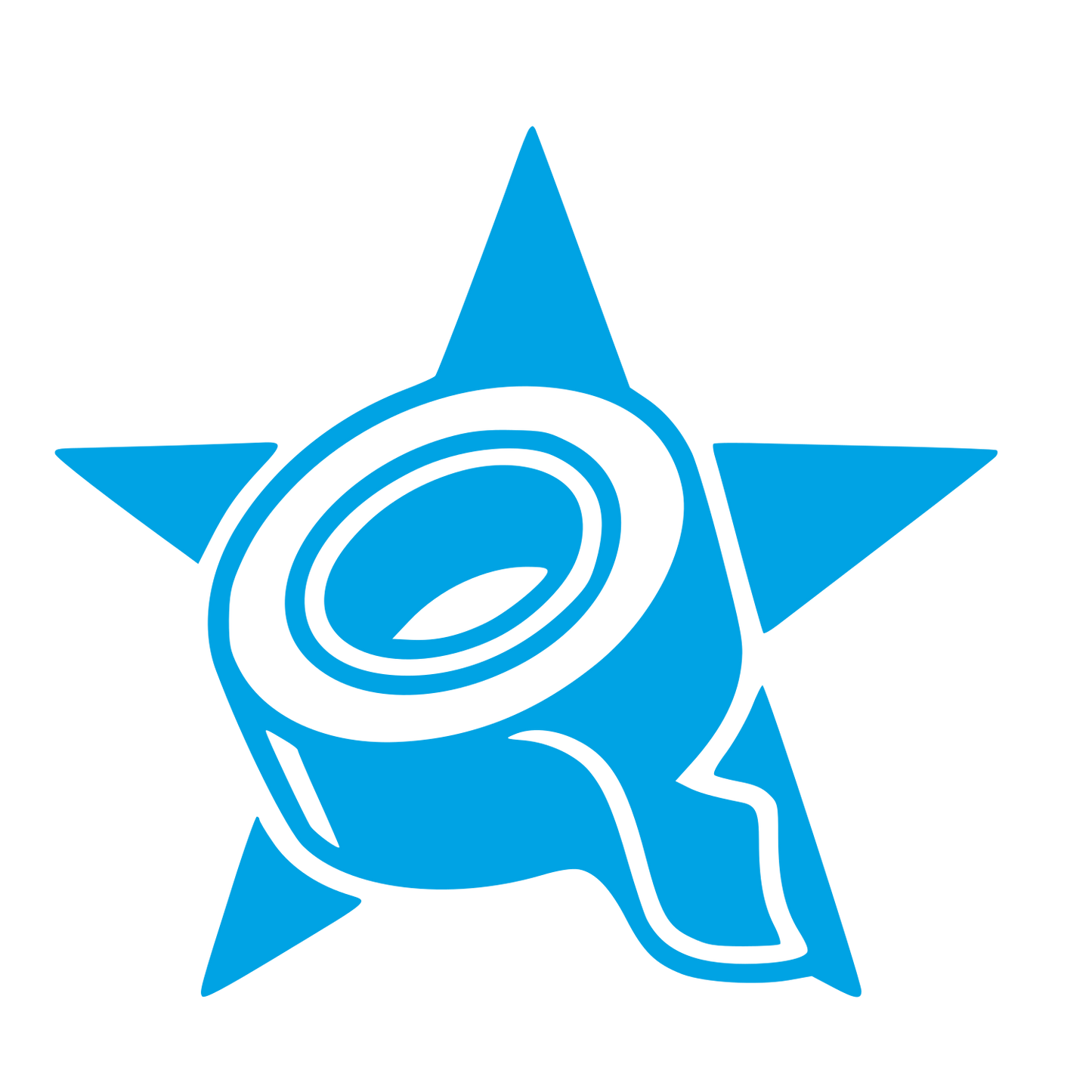 Tattoo Flash Tape Roll Star Logo #00a3e4