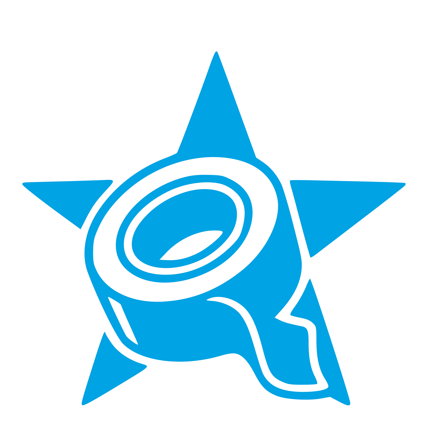 Tattoo Flash Tape Roll Star Logo #00a3e4