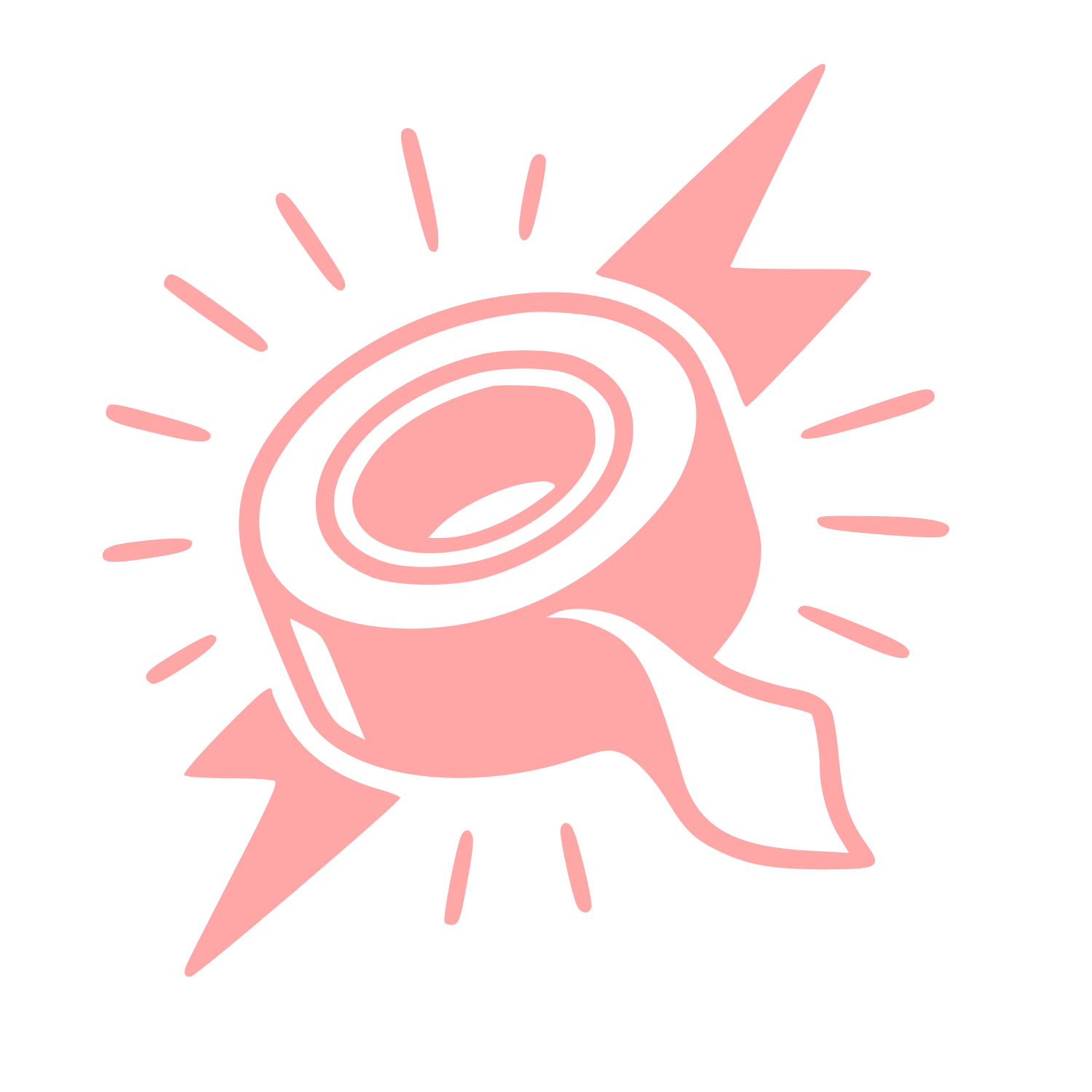 Tape Roll Flash Logo #ffa6a6