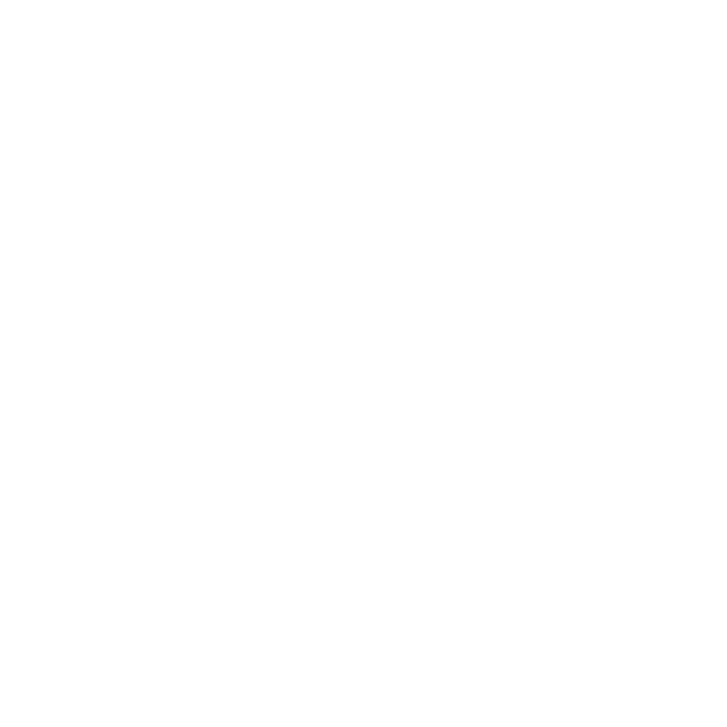 Winged Tape Roll Logo #ffffff
