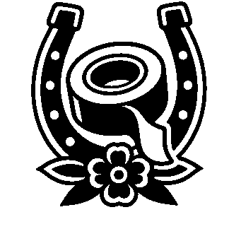 Horseshoe Tape Roll Logo