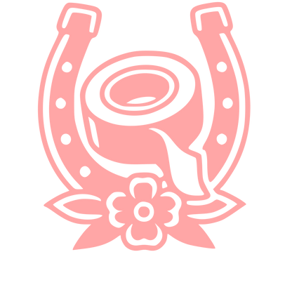 Horseshoe Tape Roll Logo #ffa6a6