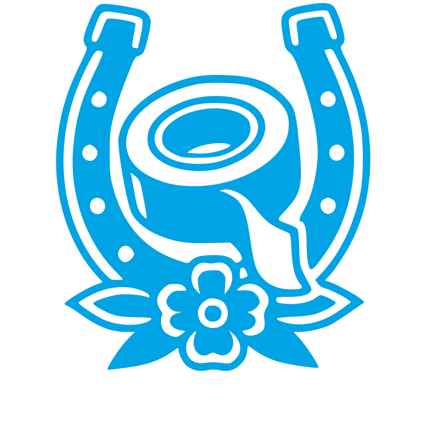 Horseshoe Tape Roll Logo #00a3e4