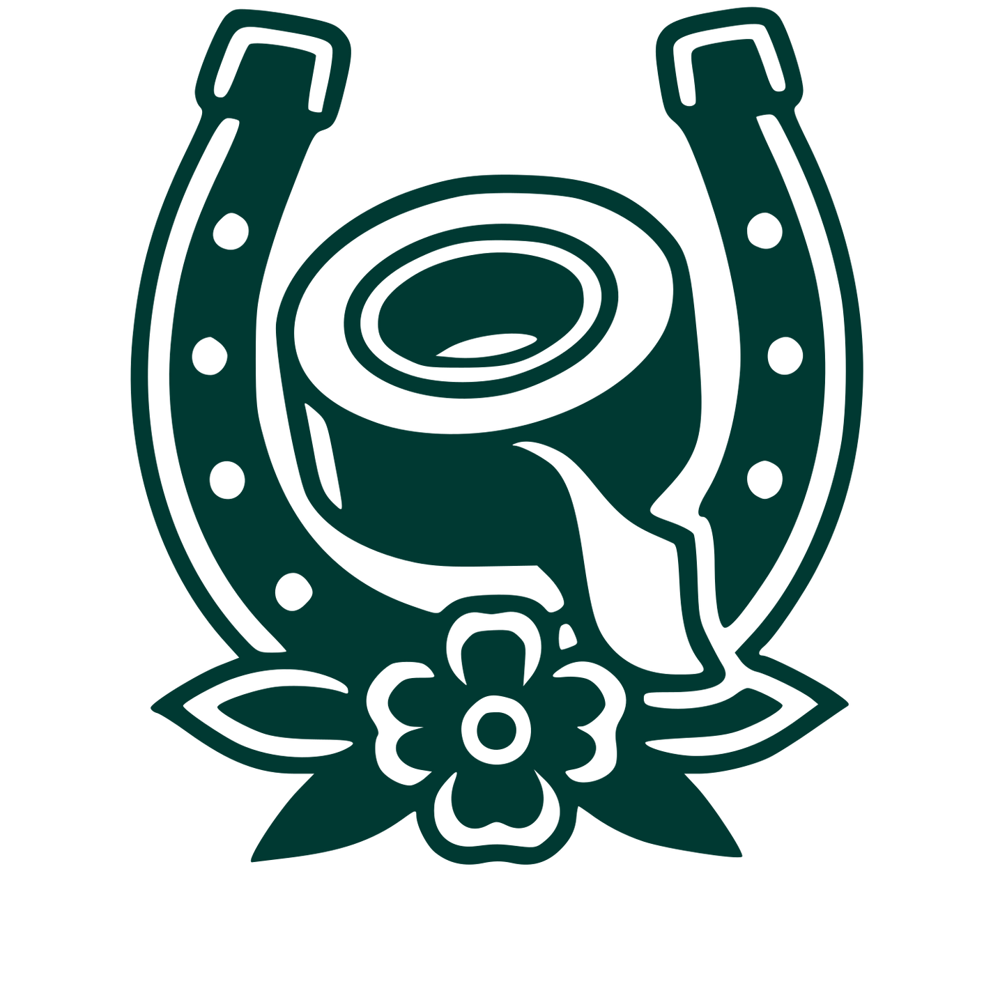Horseshoe Tape Roll Logo #003932