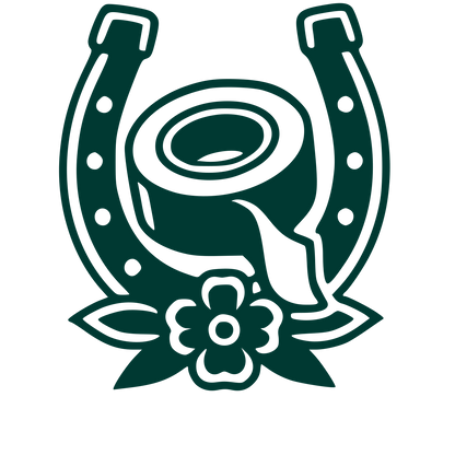Horseshoe Tape Roll Logo #003932