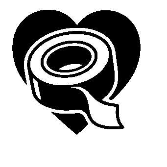 Tape Roll Heart Logo