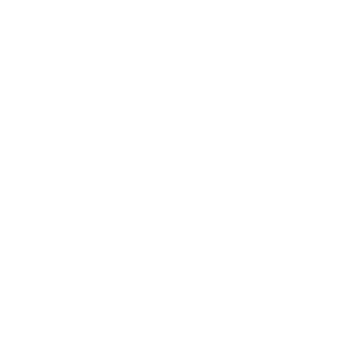 Tape Roll Heart Logo #ffffff