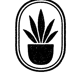 Potted Plant Badge Logo