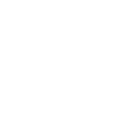 Monstera Potted Plant Logo #ffffff