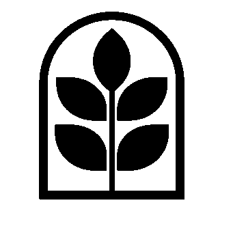 Arched Window Plant Logo