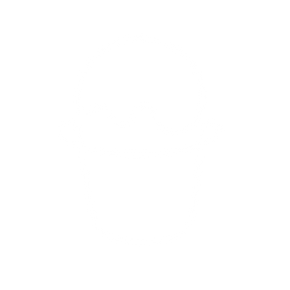 Monoline Ice Cream Bucket Logo #ffffff