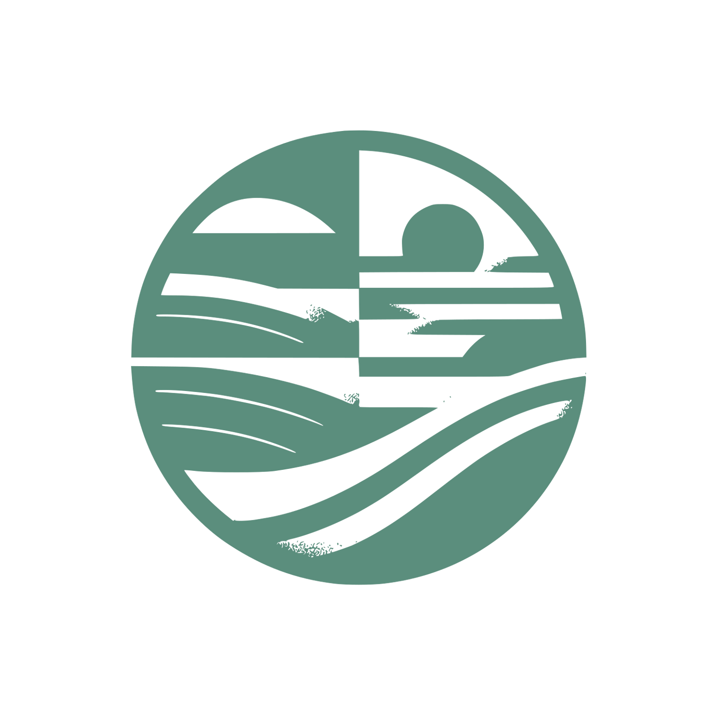 Landscape World Logo #5B8E7D