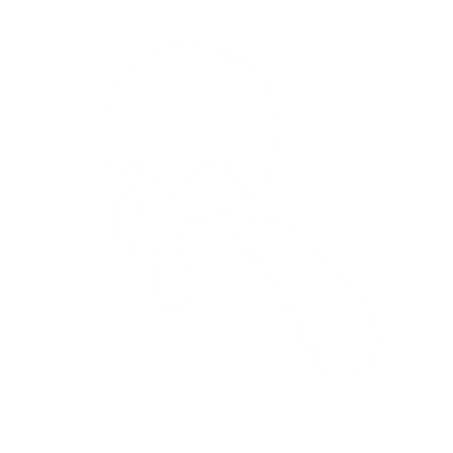 Melting Ice Cream Scoop Logo #ffffff