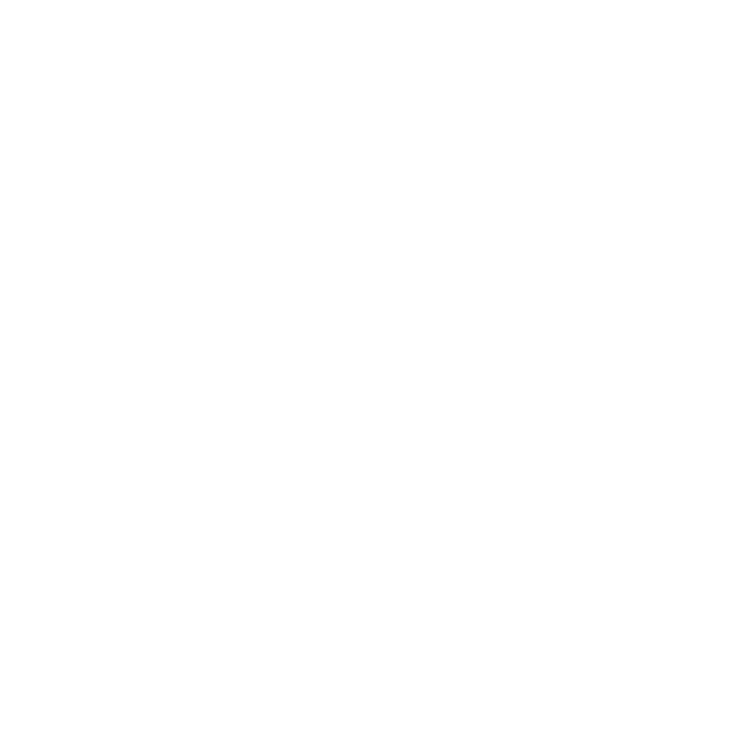 Monoline Ice Cream Sundae Logo #ffffff