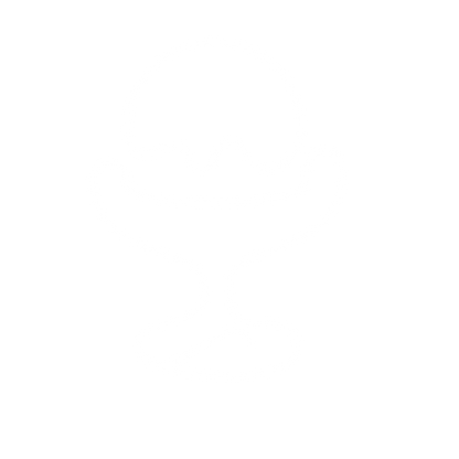 Monoline Ice Cream Sundae Logo #ffffff
