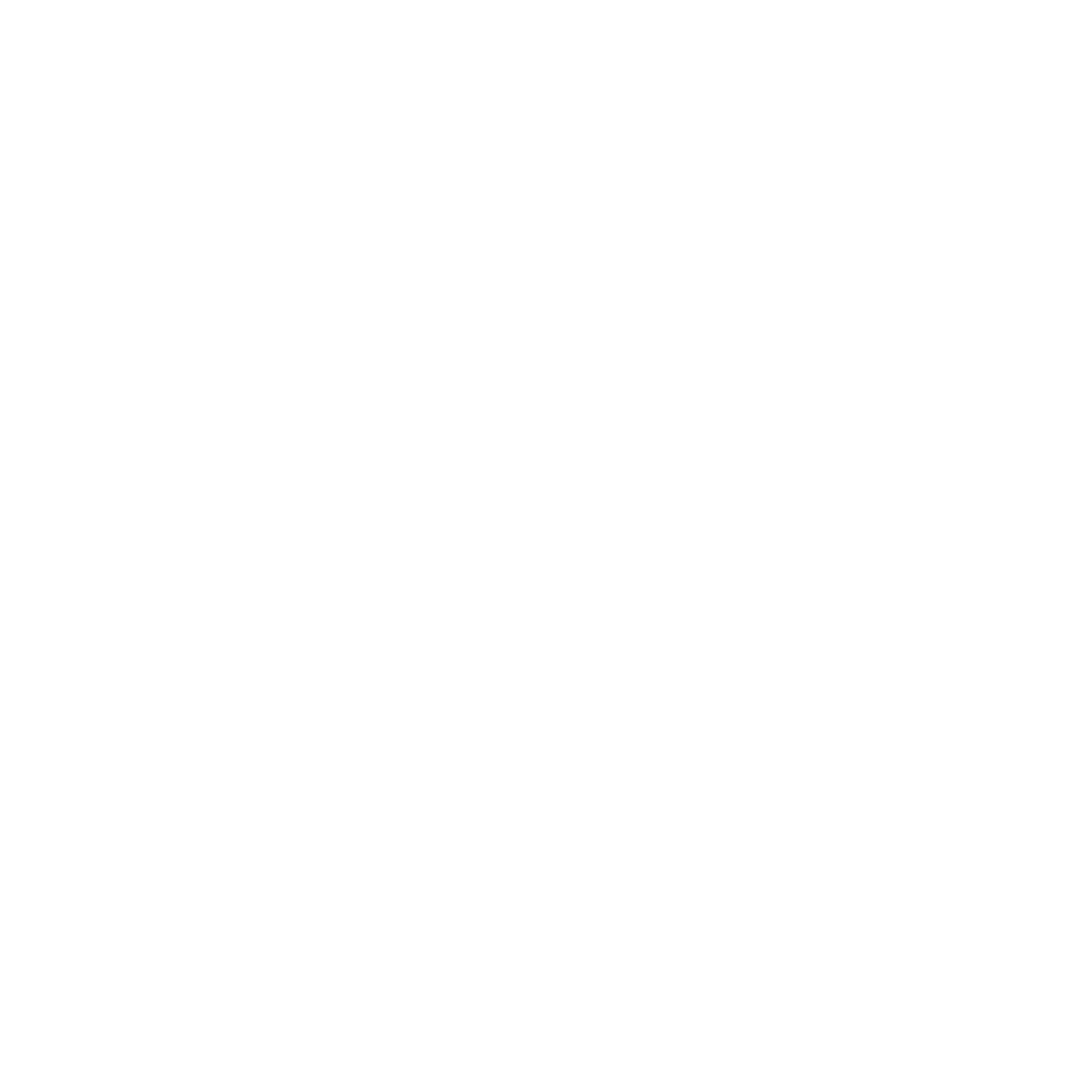 Coffee Bean Cup Logo #ffffff