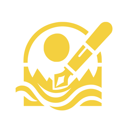Pen Nature Logo #F4D03F