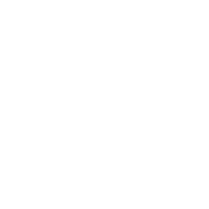Coffee Bean Heart Logo #ffffff