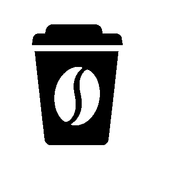 Coffee Cup Bean Logo