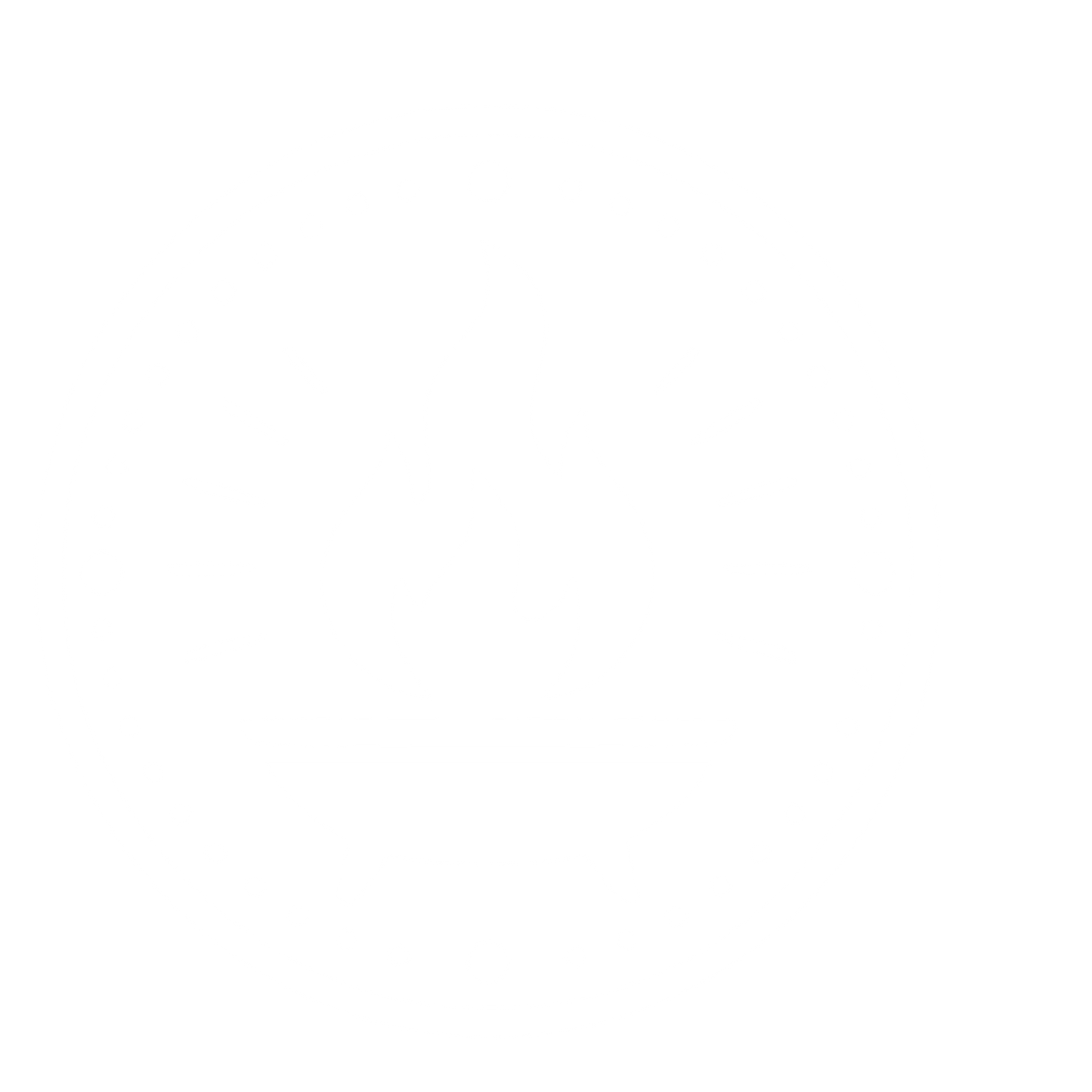 Fire Cauldron Stamp Badge Logo #ffffff